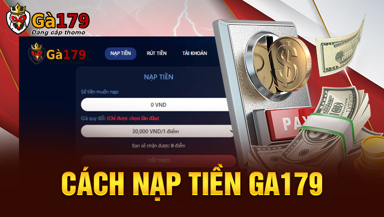 Hướng dẫn nạp tiền Ga179