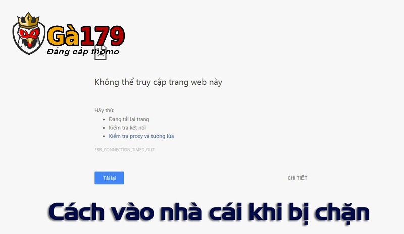 Tiết lộ cách loại bỏ link vào Ga179 bị chặn
